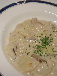 干ししいたけとじゃがいもの和風シチュー-レシピのメイン写真