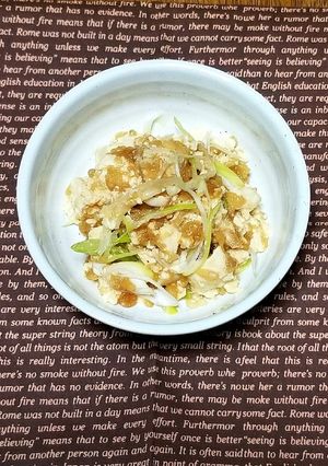 豆腐のたぬき煮-レシピのメイン写真