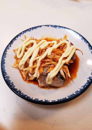 ♪ネギとサバ水煮缶で♪今日のつまみ10-レシピのメイン写真