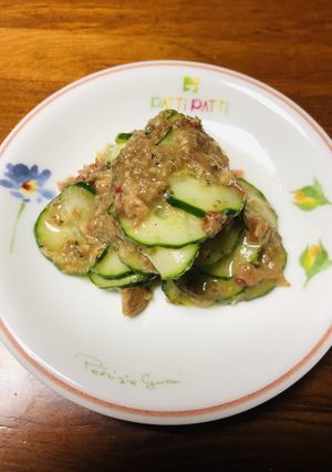簡単☆いわし缶と胡瓜の和えもの-レシピのメイン写真