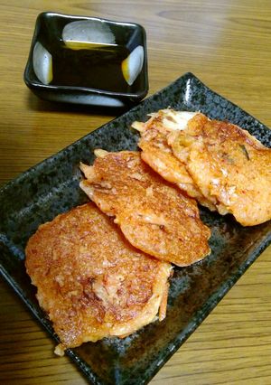 ジャガイモで簡単キムチチヂミ-レシピのメイン写真