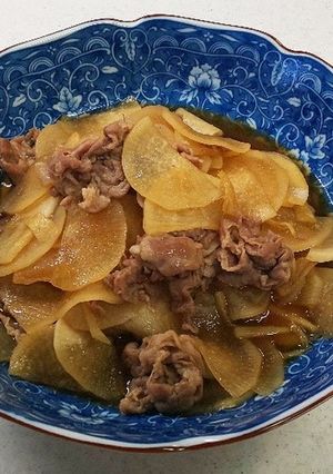 時短！簡単！大根と豚肉のペラペラ煮-レシピのメイン写真