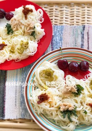 簡単!洋風のっけそうめん☆-レシピのメイン写真