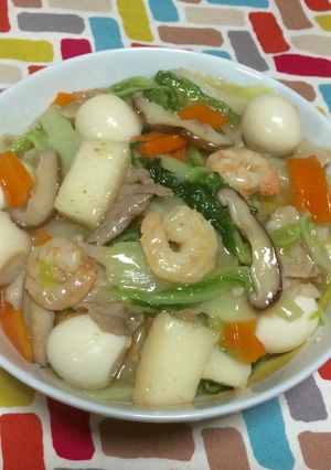 超簡単☆たっぷり大盛り1人前の中華丼☆-レシピのメイン写真