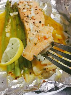 ピリ辛♪鮭のホイル焼き★-レシピのメイン写真