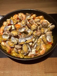 えびとあさりたっぷり⌘魚介のパエリア-レシピのメイン写真