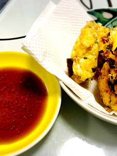 ジャコとネギの豆腐のおとし揚げ-レシピのメイン写真