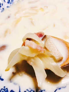 新玉ねぎを使ったミルクスープ-レシピのメイン写真