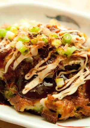 ヘルシーお好み焼き⁂白菜と豆腐でふわとろ-レシピのメイン写真
