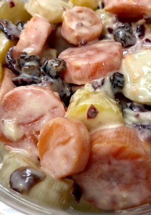 茹で人参のクリームチーズサラダ-レシピのメイン写真