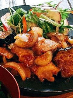 豚肩ロースと茄子の生姜焼き-レシピのメイン写真