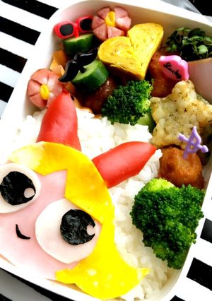 パワーパフガールズキャラ弁☆簡単-レシピのメイン写真