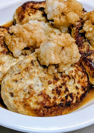 大根おろし特製ポン酢ソースで食べる豆腐ハンバーグ-レシピのメイン写真