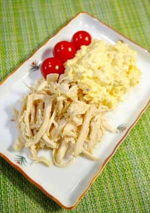 簡単！蒸し鶏南蛮のタルタル添え-レシピのメイン写真