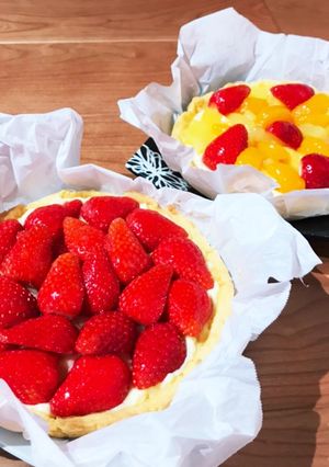 前日に作っても安心！フルーツタルト♪-レシピのメイン写真