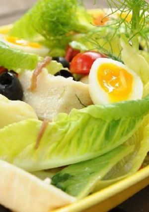 鮪コンフィのサラダニソワーズ-レシピのメイン写真