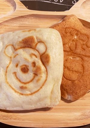 ヘルシー!パンケーキ♡♡-レシピのメイン写真