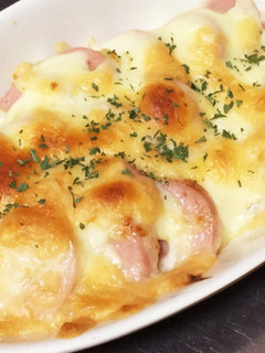 魚肉ソーセージチーズ焼き-レシピのメイン写真