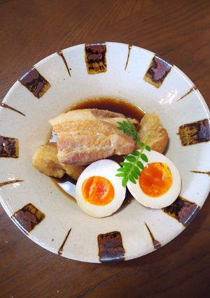 かき醤油ぽん酢のさっぱり煮豚-レシピのメイン写真