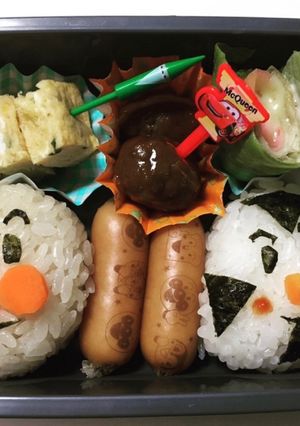 アンパンマン弁当-レシピのメイン写真