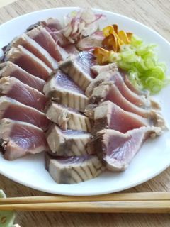 フライパンで簡単!鰹のたたき-レシピのメイン写真