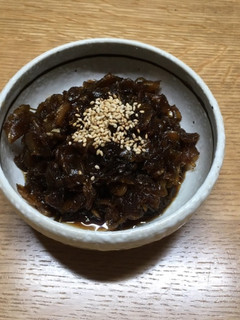 ご飯のお供「新生姜の佃煮」-レシピのメイン写真