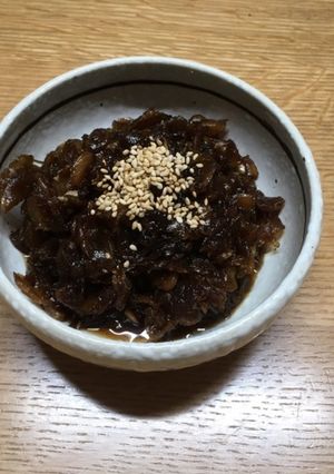 ご飯のお供「新生姜の佃煮」-レシピのメイン写真