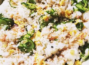 シロさんの鮭と卵のちらし寿司！何食べ#8-レシピのメイン写真