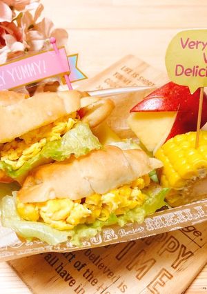 ふんわりコーンスクランブルエッグ˚✧₊⁎-レシピのメイン写真