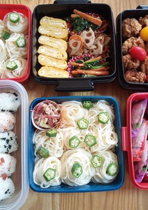 小学校☆運動会弁当2019・素麺人気-レシピのメイン写真