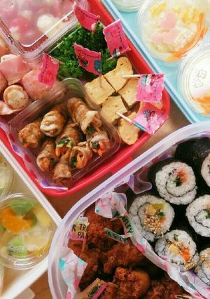 運動会 簡単♡カップ お弁当 2019年-レシピのメイン写真