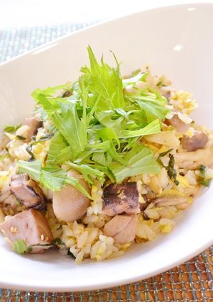 カツオのたたきチャーハン♪-レシピのメイン写真