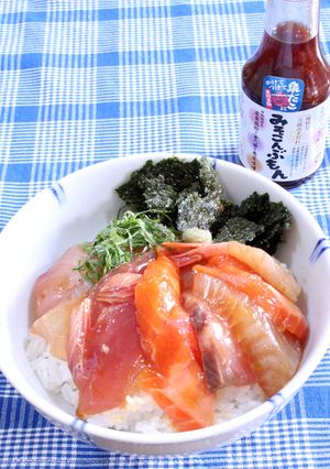 海鮮漬け丼-レシピのメイン写真