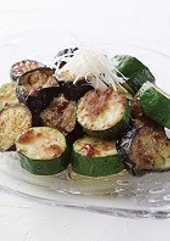 茄子とズッキーニのからし炒め-レシピのメイン写真