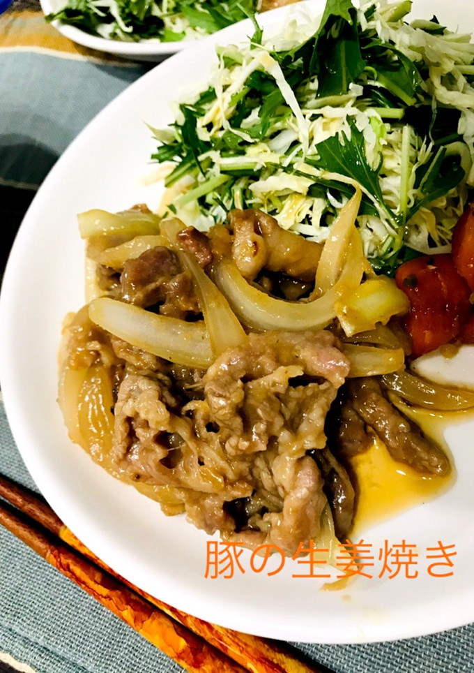★簡単・黄金・本格的★豚の生姜焼き-レシピのメイン写真