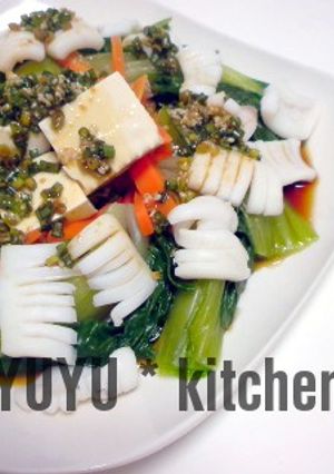 青梗菜の中華サラダ♪-レシピのメイン写真