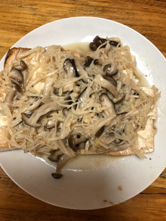 ダイエット!豆腐とキノコづくしおかず-レシピのメイン写真