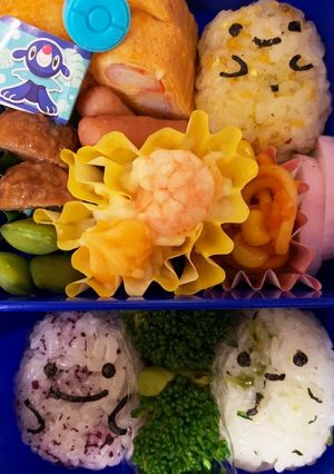 簡単キャラ弁★すみっコぐらし-レシピのメイン写真