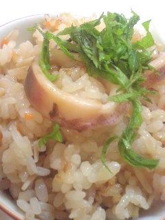 イカの炊き込みご飯-レシピのメイン写真