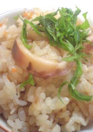 イカの炊き込みご飯-レシピのメイン写真