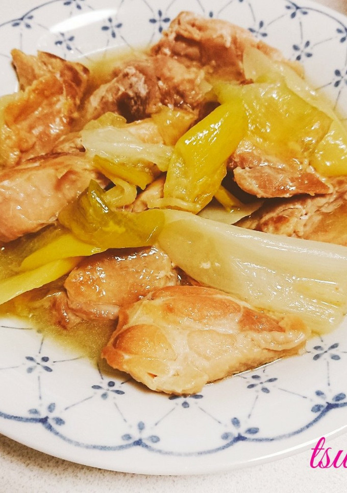 鶏肉と白ネギの中華炒め-レシピのメイン写真