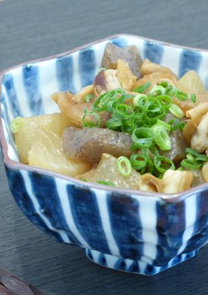 『牛すじ肉の味噌煮込み』-レシピのメイン写真