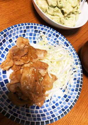 生姜焼き♡豚ももで薄切り-レシピのメイン写真