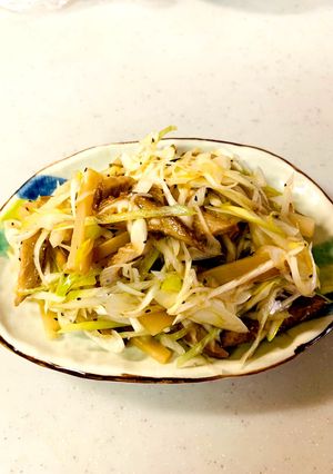 おつまみに♡ピリ辛ネギチャーシューメンマ-レシピのメイン写真