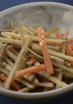 ごぼうのきんぴら-レシピのメイン写真