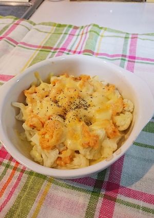 カリフラワーの鮭マヨチーズ焼き-レシピのメイン写真