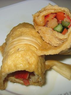 ジューシー☆油揚げの野菜巻煮♪-レシピのメイン写真
