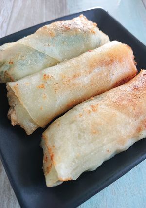 鱈とほうれん草の春巻-レシピのメイン写真