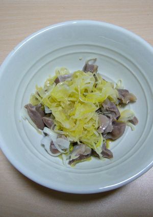 砂肝☆ヘルシーネギ塩レモンでさっぱり♪-レシピのメイン写真