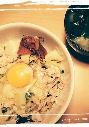献立《メイン》豚丼-レシピのメイン写真
